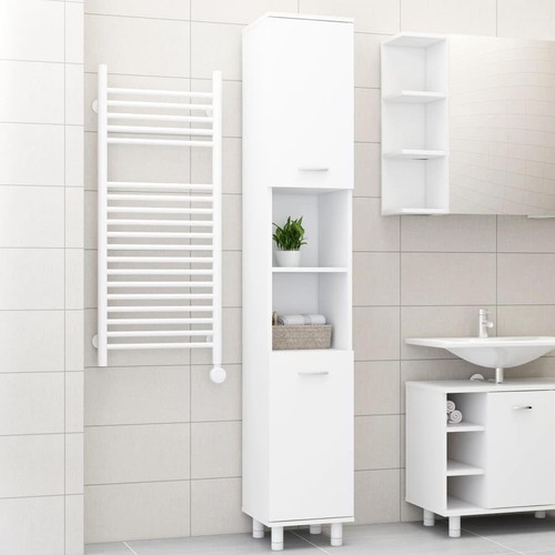 Armoire colonnes blanche - armoire,