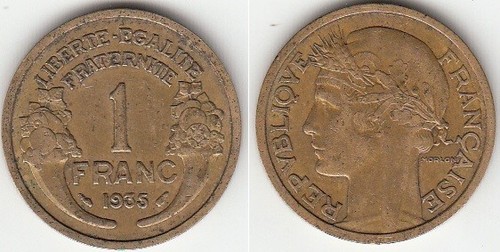 France monnaie franc morlon - monnaie,