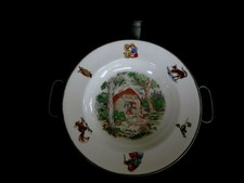 Bébé ! Assiette ! Ancienne ! Chauffante !