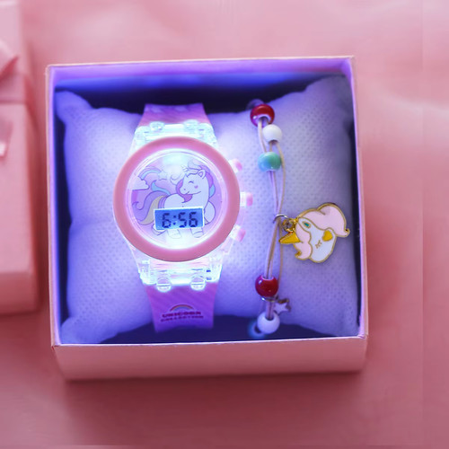 Montre licorne enfants led - licorne,