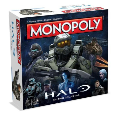 Monopoly halo édition - monopoly,