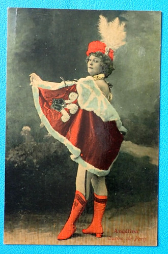 Cpa 1900 femme cabaret - cpa,