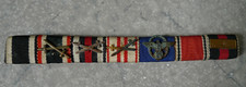 WW2 BARRETTE 7 RUBANS CROIX DE