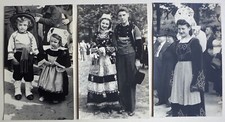 photo 3 tirages Agfa Brovira c.1940 Costumes Bretons Audinet- Pont-Aven Bretagne
