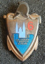 Insigne 6ème RG Régiment du