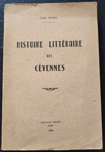 Histoire littéraire des