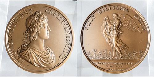 Médaille louis xiv - ⚜️,