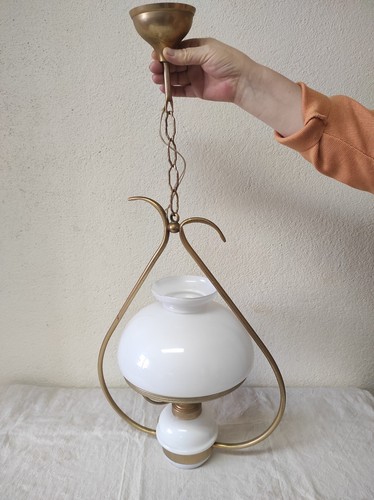 Ancienne lampe suspension - ancienne,
