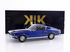 KK SCALE MODELS 1/18 - FORD MUSTANG GT FASTBACK - 1968 181394BL