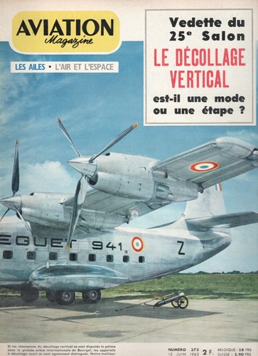 Aviation magazine 373 1963 - aviation,