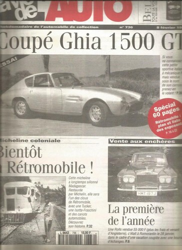 Vie auto n 736 - la, l'auto
