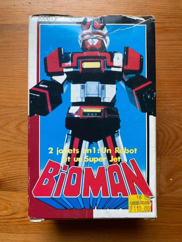 Bioman robot bandai jouets - bioman, "2