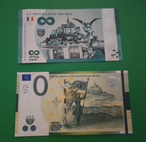 Euro billet mont - 0,