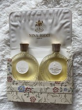 Coffret duo Nina Ricci : flacons montres L’air du Temps et Capricci