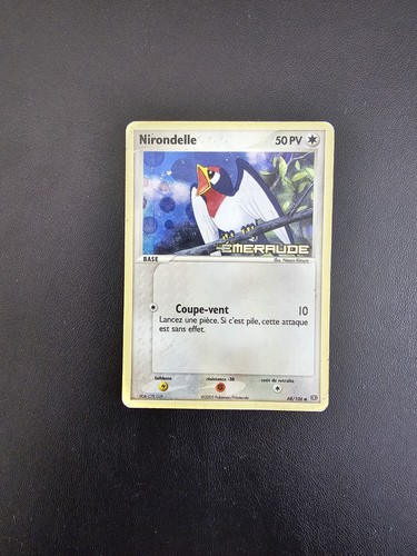 Carte pokémon nirondelle - carte,