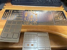 Lot of 6 Stainless Steel Metal