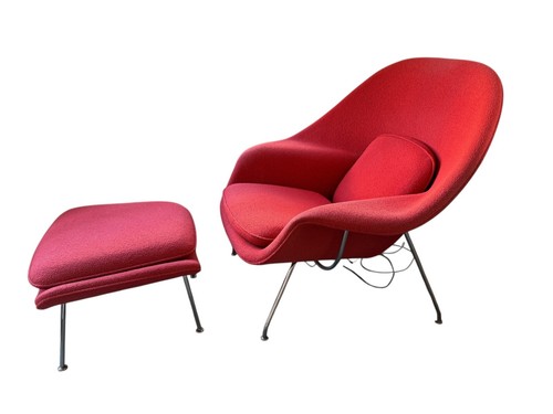 Knoll womb chair ottoman by - womb,