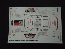 Decal  Porsche 993 Gt2 Chereau