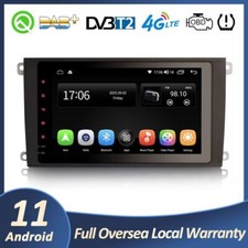 8" CarPlay DAB+ 8-Cœurs DSP BT Android 11 Autoradio GPS Pour Porsche Cayenne TNT