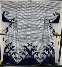 Kimono japonais vintage coton