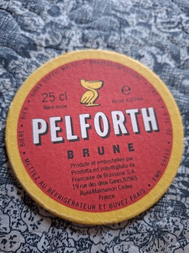 Sous bock bière pelforth - bière,