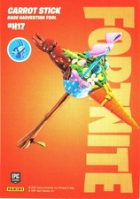 Panini H17 (017) Carrot Stick Fornite Série 3 Rare Harvesting Tool H17 (017)