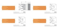 Paire hw plaques - hm,