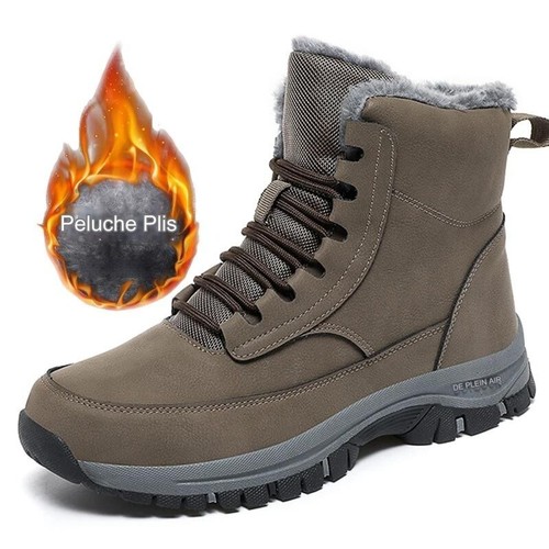 Bottes hiver cuir - bottes, pu