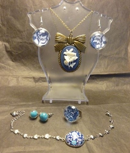 Lot bijoux fantaisies bague - lot,