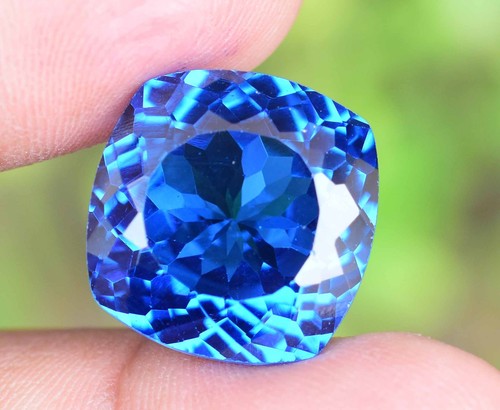Natural london blue topaz - natural,