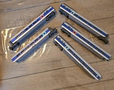 LOT 5 WAGONS TGV LIMA & JOUEF - Voiture Intermédiaire HO - 1ère & 2ème Classe