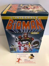 Coffret 8 Dvd  BIOMAN l'Intégrale AB Vidéo Mangas TOEI 51 épisodes Tokusatsu TBE