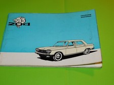 sept 1973 Carnet Livret conduite entretien 204 PEUGEOT