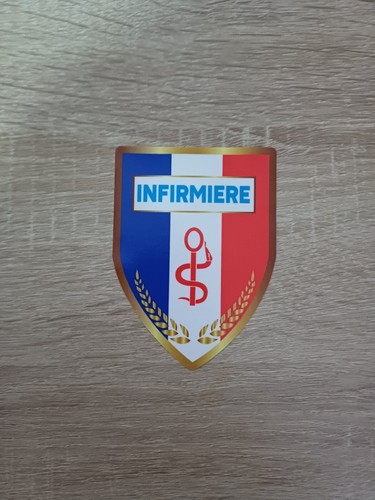 Stickers infirmiere pare - stickers, pare-brise