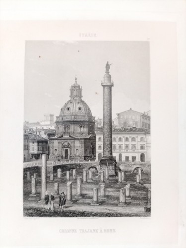 Roma colonne traiana - roma, tinte