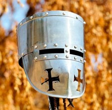 Casque Templier Médiéval