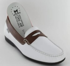 Mocassin Femmes Janet Blanc Mephisto Shoes Womens 8,9 Us / 39 Eur / 6