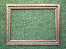 Ancien beau cadre en bois