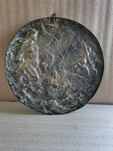 Grande plaque art nouveau - grande,