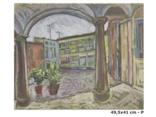 Tableau À L'Huile Œuvre Du