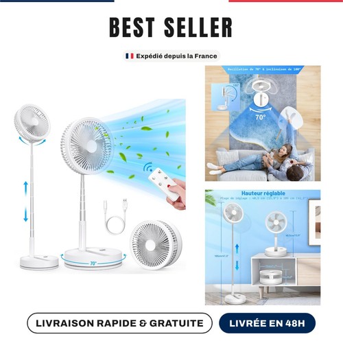 Ventilateur sur pied portable