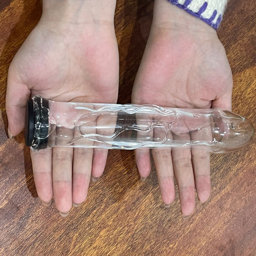 Vidre creux dildo cristal eau - creux,