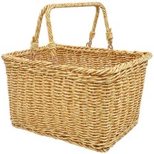 Panier En Imitation Rotin