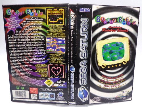 Sega saturn jeu bubble - sega, bobble