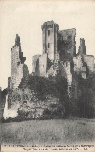 Lavardin les ruines du - ruines,