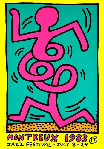 Keith haring montreux jazz - haring,