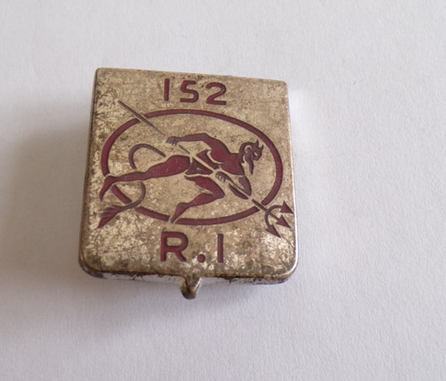 Insigne militaire 152 - militaire, 152°