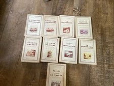 Lot De 8Livres Œuvre de Balzac Sur La Touraine