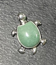 PENDENTIF TORTUE EN AVENTURINE