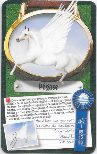 Carte top trumps chevaux - carte,